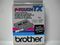 Brother TX3151 1/4 Inch White on Black P-Touch Tape