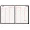 Brownline Brownline DuraFlex Weekly Planner, 8-1/2 x 11, Black, 2012 REDCB950VBLK
