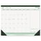 Brownline EcoLogix Monthly Desk Pad Calendar, 21-3/4 x 17, 2012 REDC177437