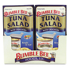 Bumble Bee Bumble Bee On-The-Go Meal Solution w/Crackers, Tuna Salad, 3.5 oz, 12/Carton AVTSN70777
