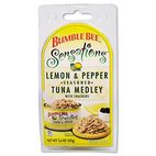 Bumble Bee Bumble Bee Sensations Seasoned Tuna Medley, Lemon Pepper, 3.6 oz, 12/Carton AVTSN70736
