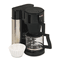 BUNN 10-Cup Professional Home Coffee Brewer, Stainless Steel, Black BUNNHB