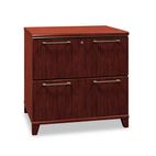 Bush Enterprise Collection Lateral File, 30w x 23-1/8d x 30h, Harvest Cherry BSH2954CS03