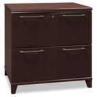 Bush Enterprise Collection Lateral File, 30w x 23-1/8d x 30h, Mocha Cherry BSH2954MC03