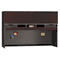 Bush Milano Collection Credenza Hutch, 66w x 15-3/8d x 43-1/8h, Harvest Cherry BSH50HC66CS