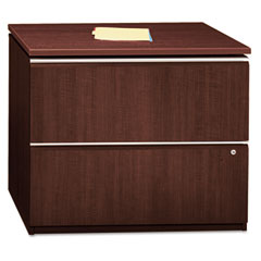 Bush Milano Collection Lateral File, 35-3/4w x 23-3/8d x 30-1/2h, Harvest Cherry BSH50F36CS