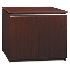 Bush Milano Collection Storage Cabinet, 33-7/8 x 21-3/8 x 25-1/8, Harvest Cherry BSH50SD36CS
