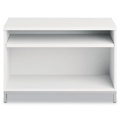 Bush Momentum Collection 24" High Open Storage, White BSH34S24WH
