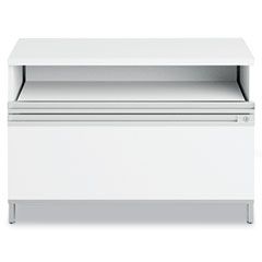 Bush Momentum Collection 24" High Piler/Filer, White BSH34F24WH