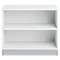 Bush Momentum Collection 30" High Open Storage, White BSH34S30WH