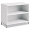 Bush Momentum Collection 30" High Open Storage, White BSH34S30WH