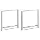 Bush Momentum Collection Double Open Leg Kit, Silver BSH342OLEGSV03