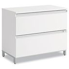 Bush Momentum Collection Lateral File, Two-Drawer, White BSH34F52WH