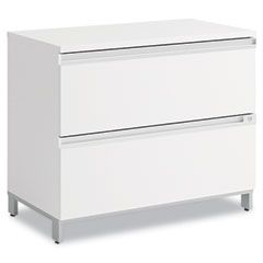 Bush Momentum Collection Lateral File, Two-Drawer, White BSH34F52WH