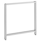 Bush Momentum Collection Open Leg Kit For 30" High Storage, Silver BSH341OLEGSV03