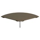 Bush Momentum Collection Pie Shaped Desk Top, Mocha Cherry BSH34WPMR
