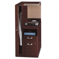 Bush Quantum Left Storage Tower, Carton 1 of 2, 23-1/8w x 23-1/2d x 53h, Harvest CY BSHQT2836CS