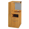 Bush Quantum Left Storage Tower, Carton 2 of 2, 23-1/8w x 23-1/2d x 53h, Modern CY BSHQT2837MC