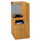 Bush Quantum Right Storage Tower, Carton 2 of 2, 23-1/8w x 23-1/2d x 53h, Modern CY BSHQT2827MC