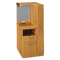 Bush Quantum Right Storage Tower, Carton 2 of 2, 23-1/8w x 23-1/2d x 53h, Modern CY BSHQT2827MC