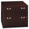 Bush Quantum Series 2-Drawer Lateral File, 35-3/4w x 23-1/2d x 30h, Harvest Cherry BSHQT256FCS
