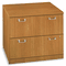 Bush Quantum Series 2-Drawer Lateral File, 35-3/4w x 23-1/2d x 30h, Modern Cherry BSHQT256FMC