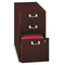 Bush Quantum Series 3-Drawer File, 15-3/4w x 19-1/8d x 28-5/8h, Harvest Cherry BSHQT243FCS