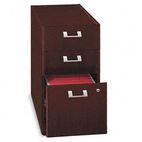 Bush Quantum Series 3-Drawer File, 15-3/4w x 19-1/8d x 28-5/8h, Harvest Cherry BSHQT243FCS