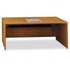 Bush Quantum Series Desk Shell, 71-3/8w x 29-1/4d x 30h, Modern Cherry BSHQT0705MC