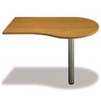 Bush Quantum Series Right Peninsula, 47-5/8w x 29-1/4d x 30h, Modern Cherry BSHQT7465MC