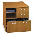 Bush Quantum Series Storage File, 29-1/4w x 23-1/4d x 30h, Modern Cherry BSHQT255FMC