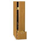Bush Quantum Series Tall Storage Tower, 15-3/4w x 23-1/8d x 67h, Modern Cherry BSHQT288FMC