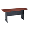 Bush Series A Peninsula, 71-1/4w x 26-7/8d x 29-7/8h, Hansen Cherry/Galaxy BSHWC90471A