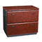 Bush Series A Two-Drawer Lateral File, 35-3/4 x 23-3/8 x 29-7/8, Hansen Cherry/Galaxy BSHWC94454ASU