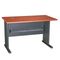 Bush Series A Workstation Desk, 48w x 26-7/8d x 29-7/8h, Hansen Cherry/Galaxy BSHWC90448A