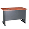 Bush Series A Workstation Desk, 48w x 26-7/8d x 29-7/8h, Hansen Cherry/Galaxy BSHWC90448A