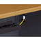 Bush Series A Workstation Desk, 48w x 26-7/8d x 29-7/8h, Hansen Cherry/Galaxy BSHWC90448A