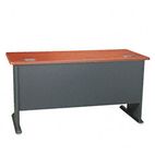 Bush Series A Workstation Desk, 60w x 26-7/8d x 29-7/8h, Hansen Cherry/Galaxy BSHWC90460A
