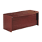 Bush Series C Bow Front Desk, 71w x 36-1/8d x 29-7/8h, Mahogany BSHWC36746