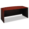 Bush Series C Bow Front Desk, 71w x 36-1/8d x 29-7/8h, Mahogany BSHWC36746