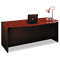 Bush Series C Bow Front Desk, 71w x 36-1/8d x 29-7/8h, Mahogany BSHWC36746