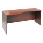 Bush Series C Left Corner Desk Module, 71w x 35-1/2d x 29-7/8h, Mahogany BSHWC36732