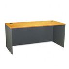Bush Series C Rectangular Desk, 66w x 29-3/8d x 29-7/8h, Natural Cherry BSHWC72442