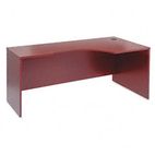 Bush Series C Right Corner Desk Module, 71w x 35-1/2d x 29-7/8h, Mahogany BSHWC36723