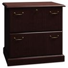 Bush Syndicate Collection Lateral File, 29-1/2w x 23-1/8d x 30h, Mocha Cherry BSH6354MC03