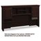 Bush Syndicate Tall Hutch, Storage, 72w x 12-1/2d x 41-1/4h, Mocha Cherry, Carton 1 BSH6373MCA103