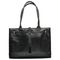 Buxton Kelly Bag Business Case, Genuine Leather, 17 x 6 x 12, Black BUXOC400T59BK