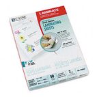 C-Line Cleer Adheer Nonglare Laminating Film, 2 mil, 9 x 12, 50/Box CLI65004