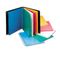 C-Line Colored Polypropylene Sheet Protector, Assorted Colors, 11 x 8 1/2, 50/BX CLI62010
