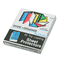 C-Line Colored Polypropylene Sheet Protector, Assorted Colors, 11 x 8 1/2, 50/BX CLI62010